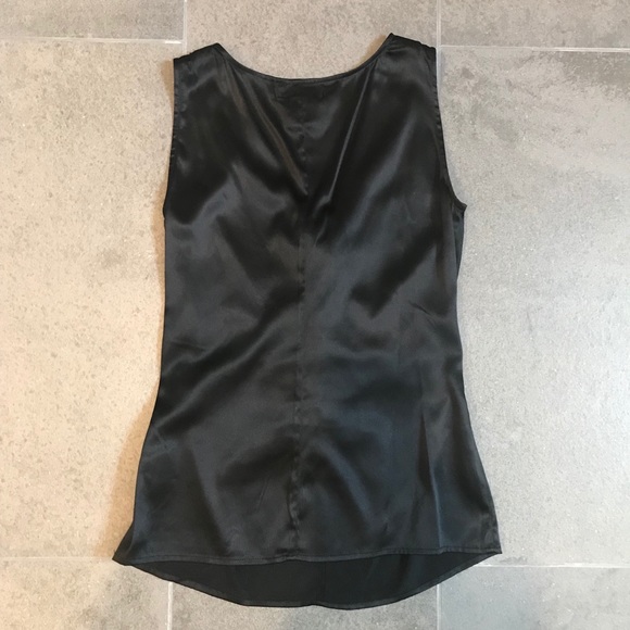 Karen Kane Sleeveless Black Silk, XS - Picture 3 of 5